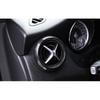Middle Console Air Outlet Vent Decor For Benz GLA CLA 2013- ABS Carbon Fiber