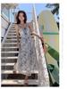 Elegant French Style Floral Spaghetti Strap Long Dress - Summer Slimming Resort Wear