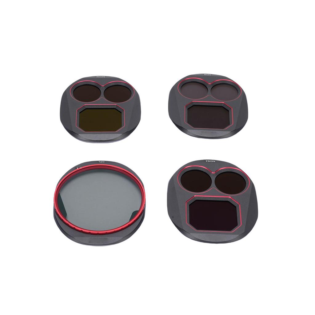 4PCS Filters Fit for Mavic 4 Pro Drone CPL Circular Polarizer ND8 ND32 ND64 Neutral Density Filter Set