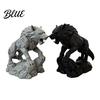 Office Desk Decoration Collectible Desktop Wolf Mechanical Statue 3D Printed Style Figurine Ornament Sculpture Tabletop for Shelf Animal