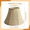 Cloth Table Lamp Shade Cover Decoration Easy Assembly Decorative Rustic Light Lampshade