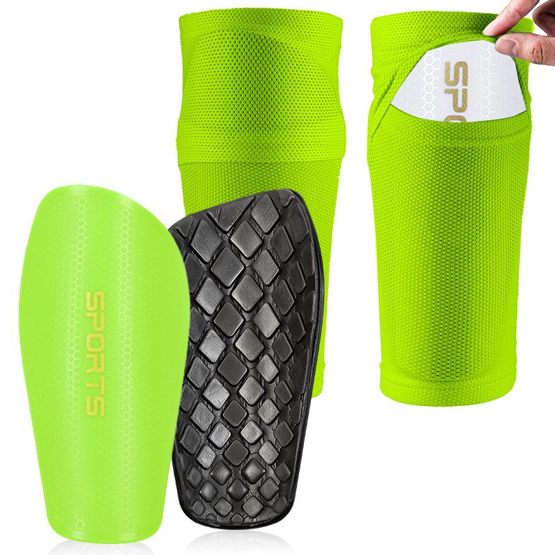 Cross-Border Shin Guard Socks Set: Two-Piece Football Shin Pads for Adults and Teens.
