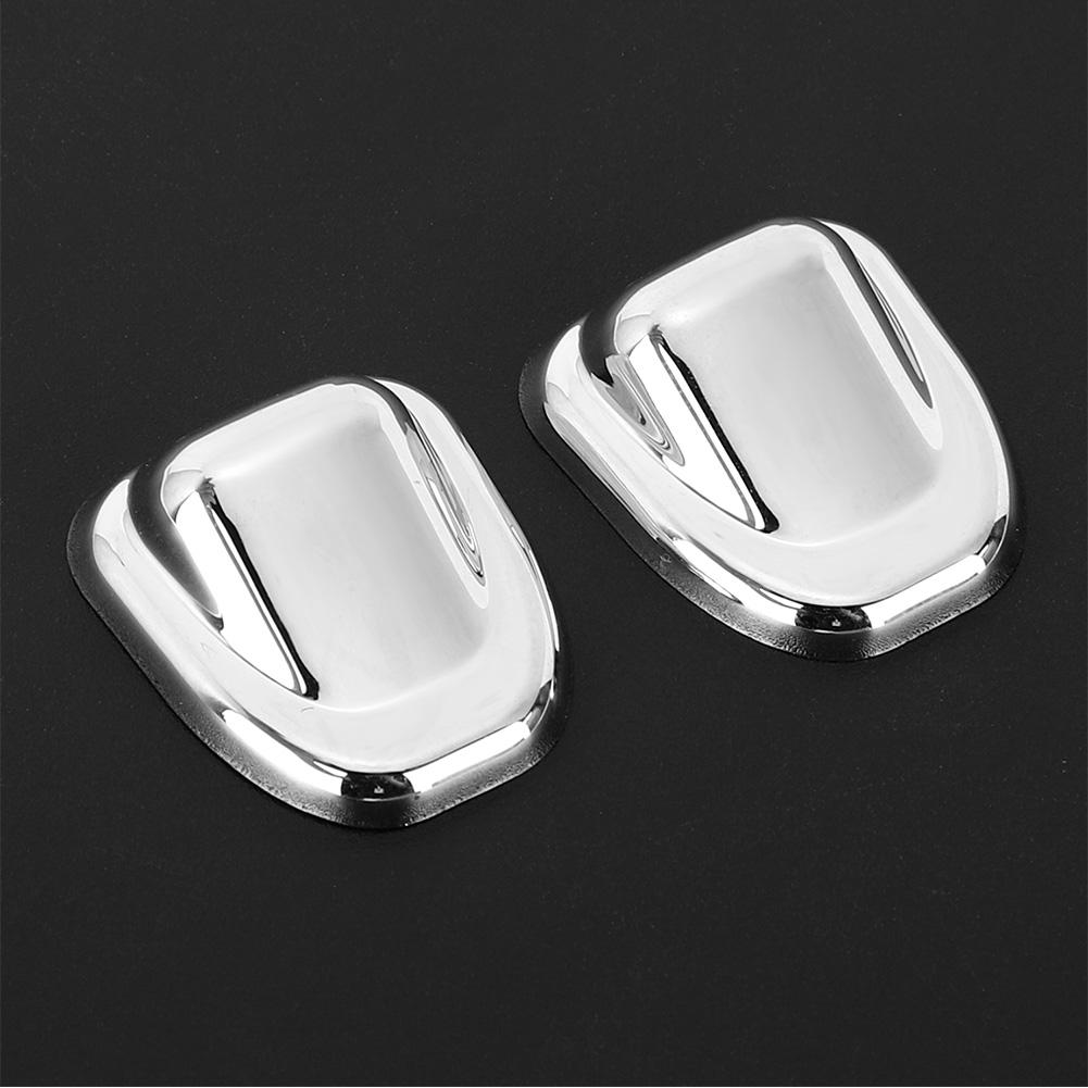 2pcs Car Windshield Wiper Spray Nozzle Trim Cover Protector Fit for Jeep Wrangler 2007 2017