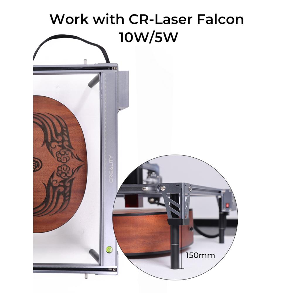 Creality CV30 Zusätzliche Riser (12 Stück) Erhöhte Fußpolster aus Aluminium für CRLaser Falcon 10W5W Laser
