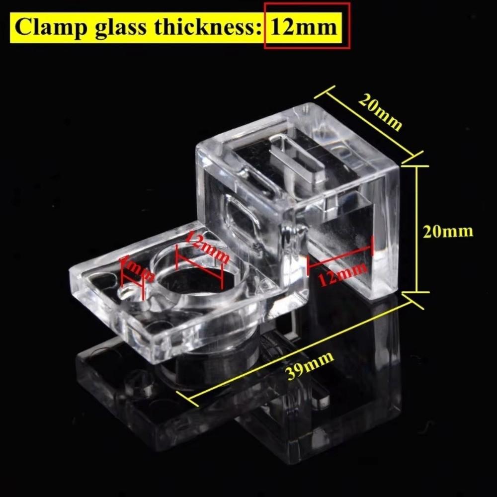 1PC Acrylic Aquarium Lid Cover Support Holder Transparent Fish Tank Acrylic Clips Holder Fish Tank