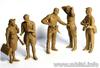 Master Box 1/35 Scale Plastic Model Kit: French Resistance and German Officer Prisoners of War, 1944, Set of 5 (MB35051)