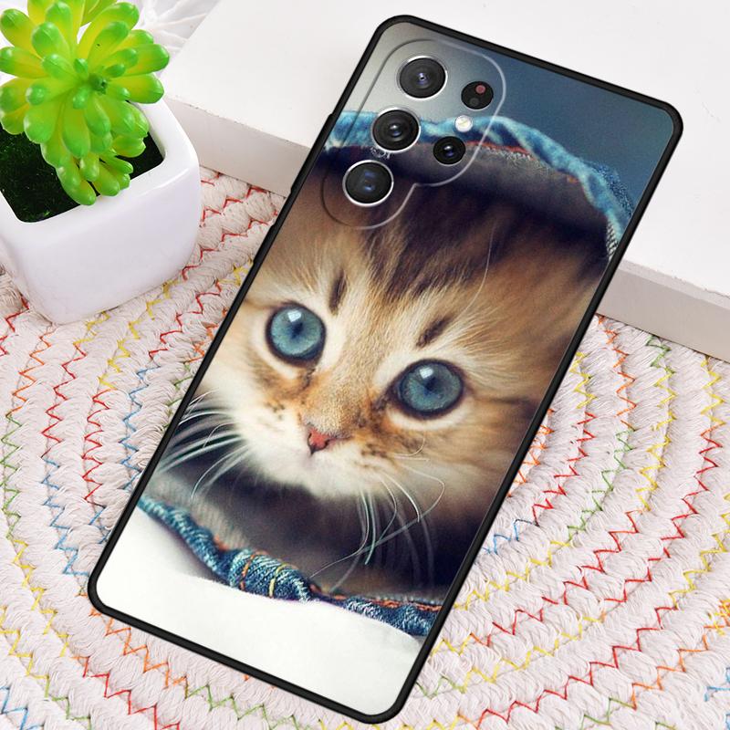 Pets Animals Cute Silicone Phone Case For Samsung Galaxy note 10 pro S26 S25 S24 S23 S22 S21 Plus S25Ultra Capa Cover