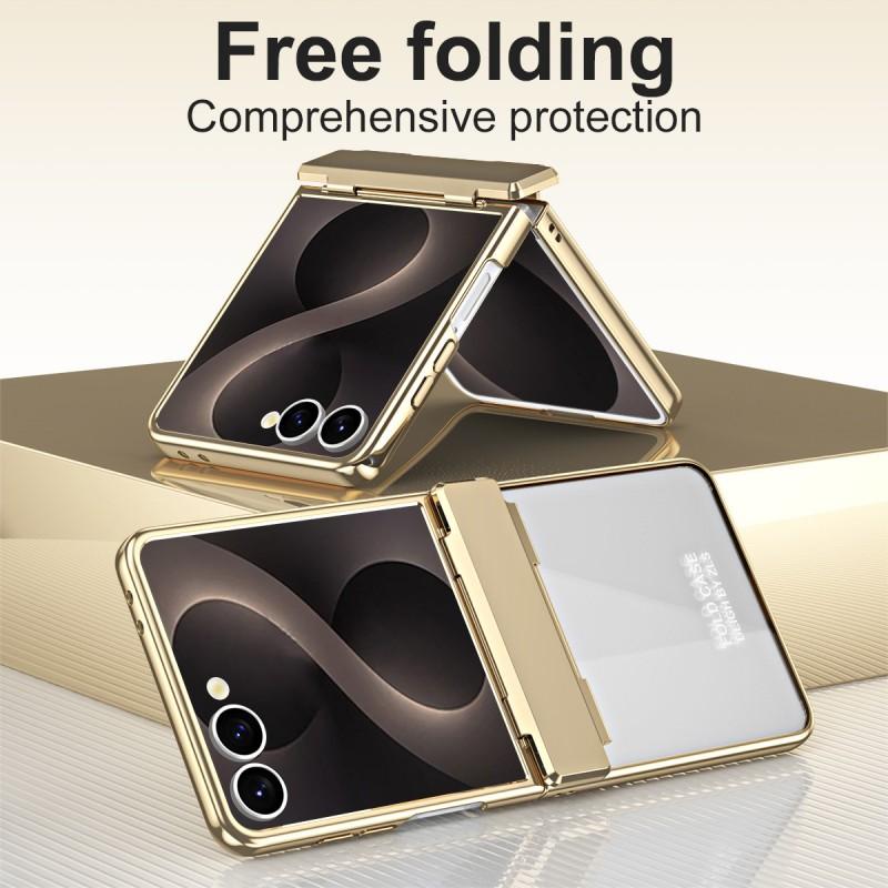 Transparent Electroplated Full-Body Protective Case Galaxy Z Flip 8 7 6 5 4 3 With Hinge Coverage