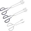 41CM Multi-Purpose Carbon Food Tongs – Bread, BBQ, and Barbecue Clips