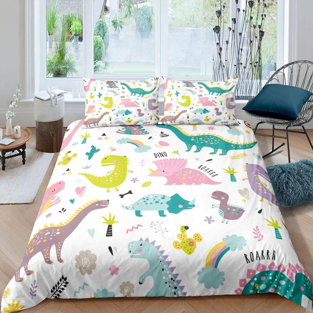 3D Bed set Beautiful Beach Bedding Bed Sets Modern Quilt Cover+pillowcases Winter California King Bedding Sets Jogo De Cama Bed