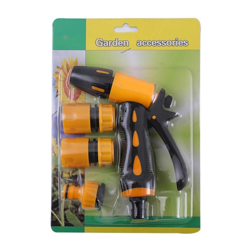 

4 Pcs High-Pressure Water Guns with 3 Nozzles Car Wash Guns Garden Water Guns Car Washing Tool for Pressure Cleaner 1