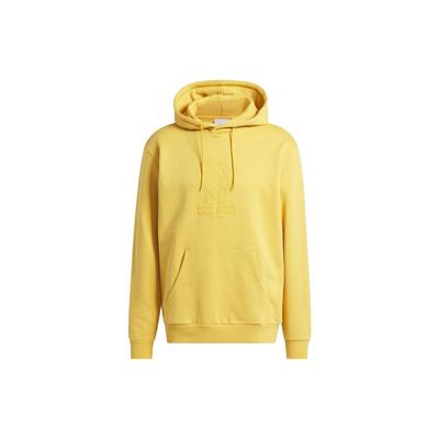 Adidas Shmoofoil Netorious Hoodie Geometric Pattern Print Loose Fit Hoodie Men Hoodies Yellow II5960