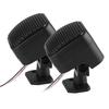 Speaker Car Mount, qiilu Speaker-Qiilu Car Tweeter, 2 Pieces Car Small Square Speaker Loud Audio Music Tweeter Loudspeaker 500W