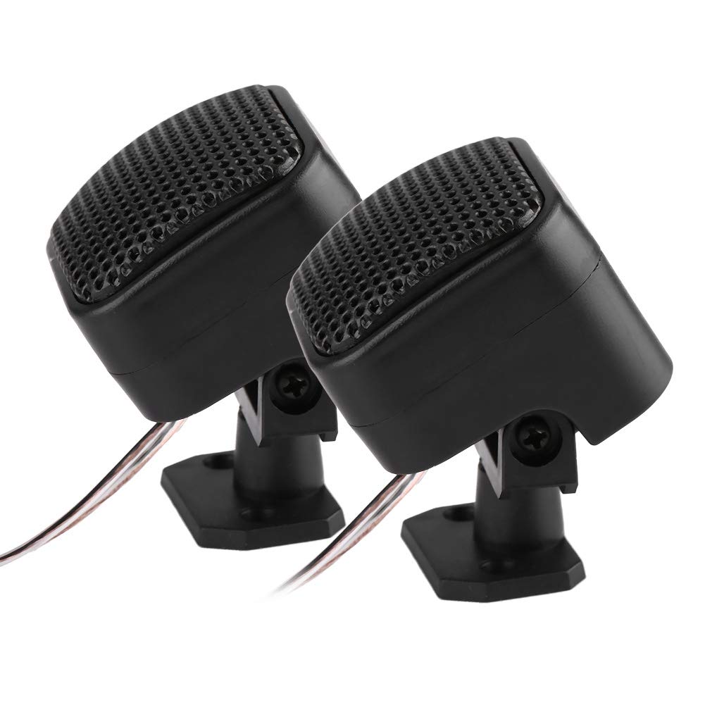 Speaker Car Mount, qiilu Speaker-Qiilu Car Tweeter, 2 Pieces Car Small Square Speaker Loud Audio Music Tweeter Loudspeaker 500W