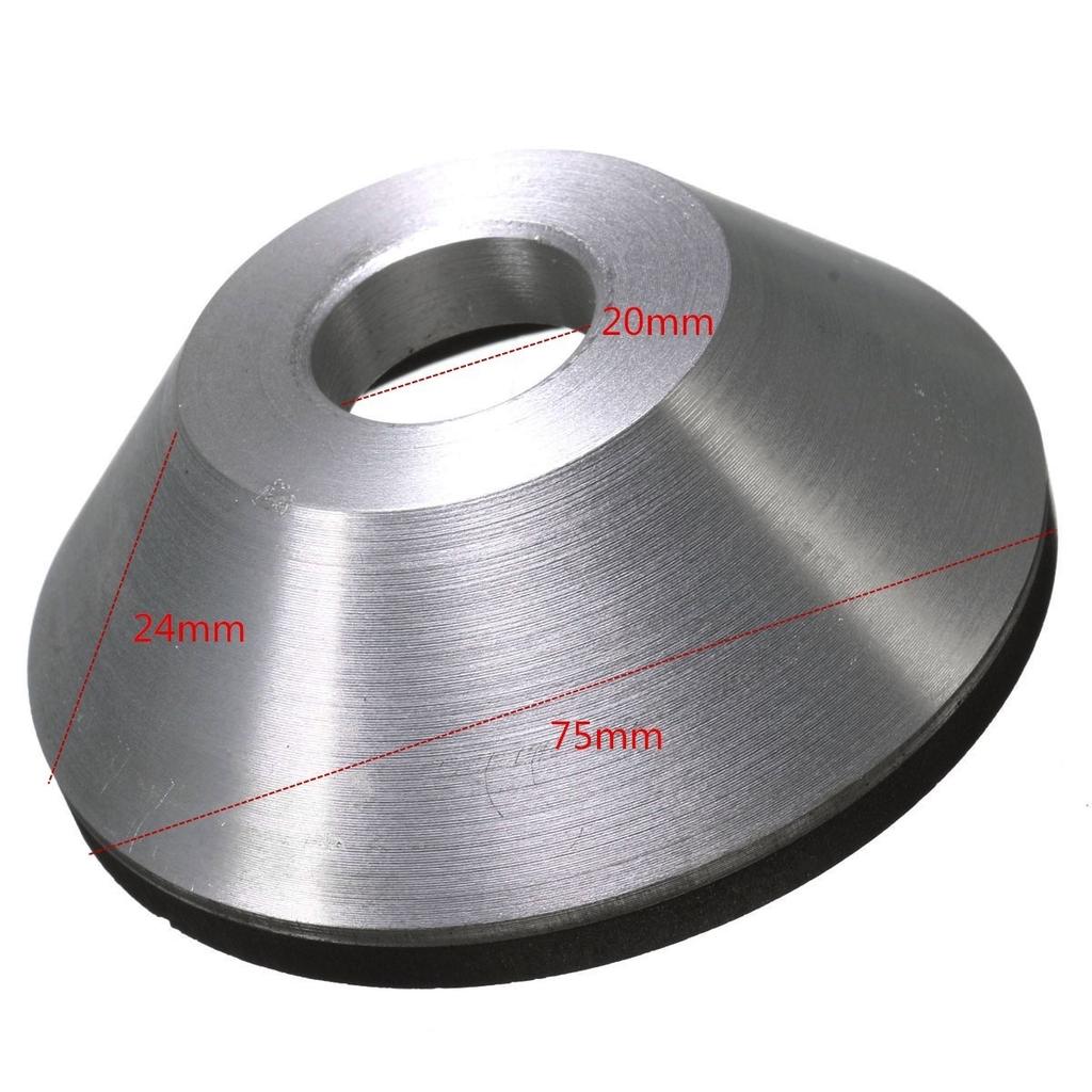 75mm Diamond Grinding Wheel Cup 180 Grit Tool Cutter Grinder For Carbide