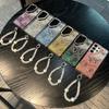 Funda de Teléfono Antigolpes con Mariposa Brillante y Pedrería para Samsung S26 Ultra/S24 Plus A16