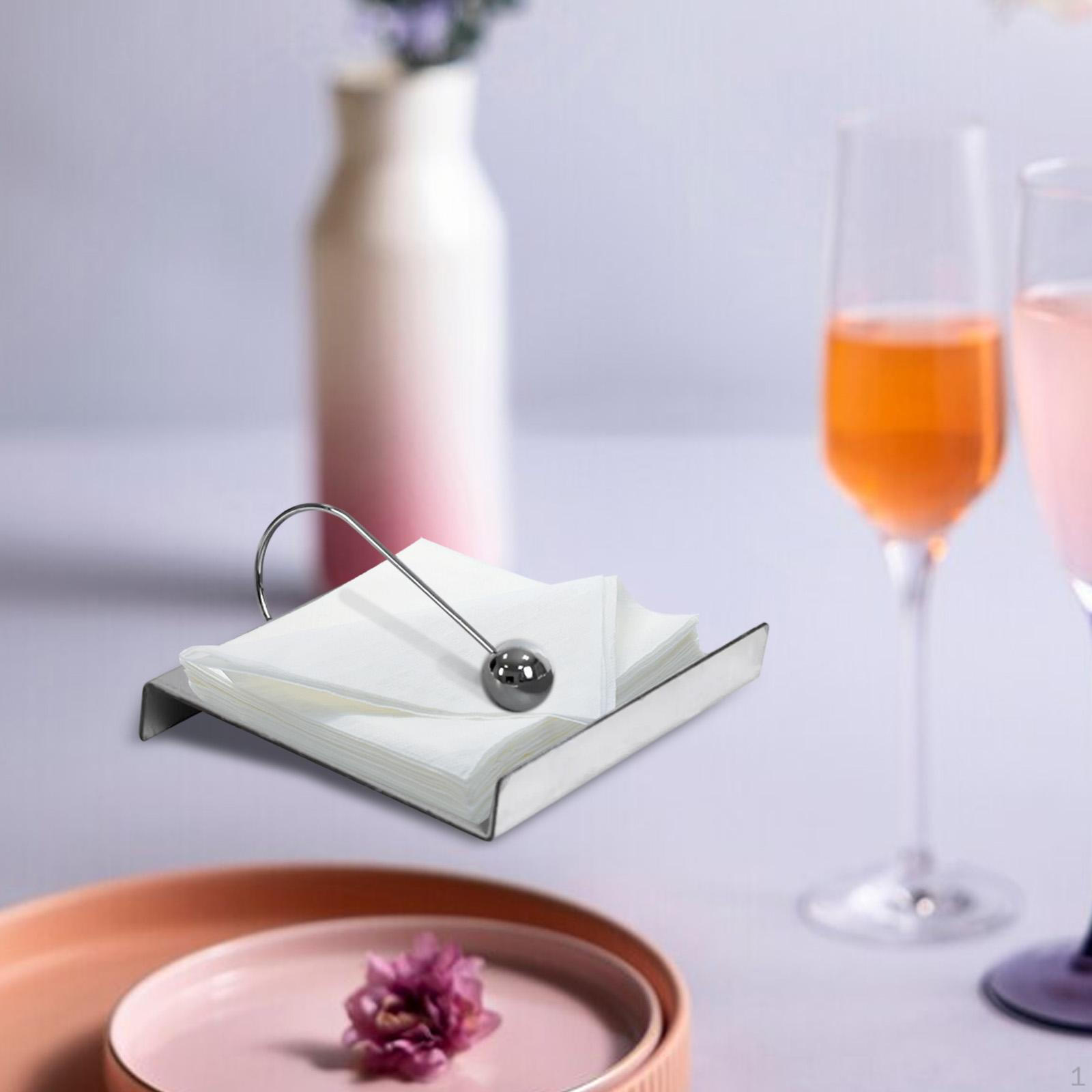 

Диспенсер для салфеток, держатель для заметок, нержавеющая сталь, органайзер для салфеток серый