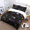 Science Themed Three-Piece Set Multiple Sizes Kid'S And Adults' Bedroom Exquisite 3Pc Bedding Set, Gift