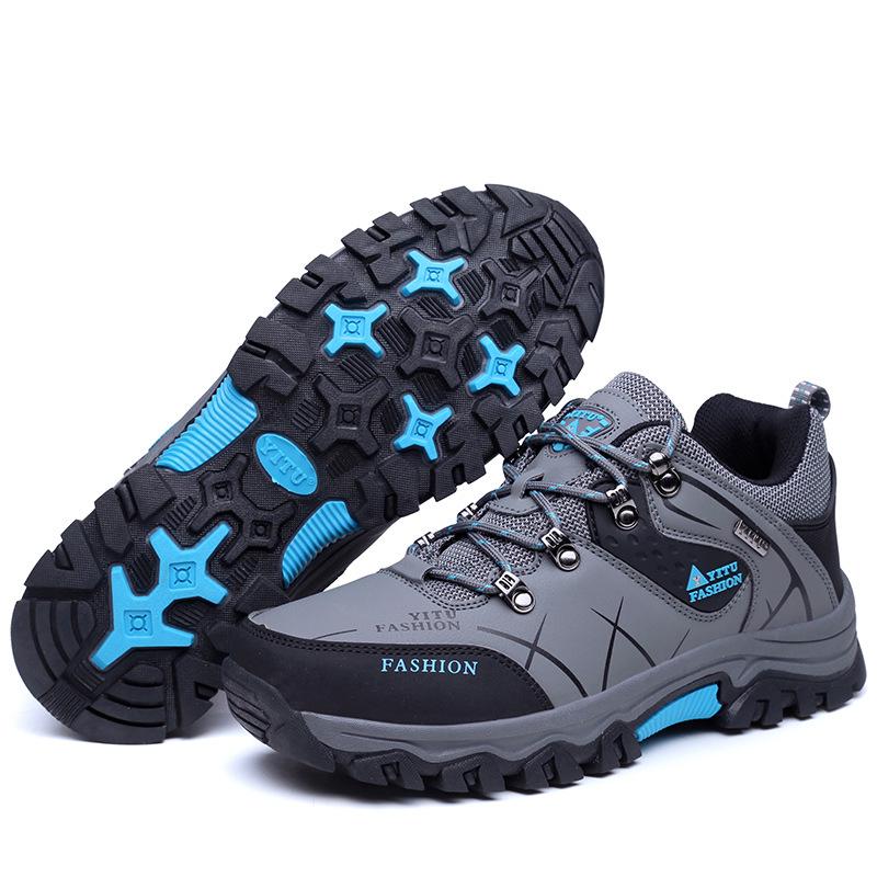 Large Size Hiking Shoes Men's Outdoor Sports Shoes Low-top Fashion Men's Shoes Off-road Spring Hiking Shoes Breathable