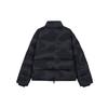 Jordan Flight Heritage Solid Color Stand Collar Zip-Up Casual Down Jacket Men Outerwear Black FB6989-045