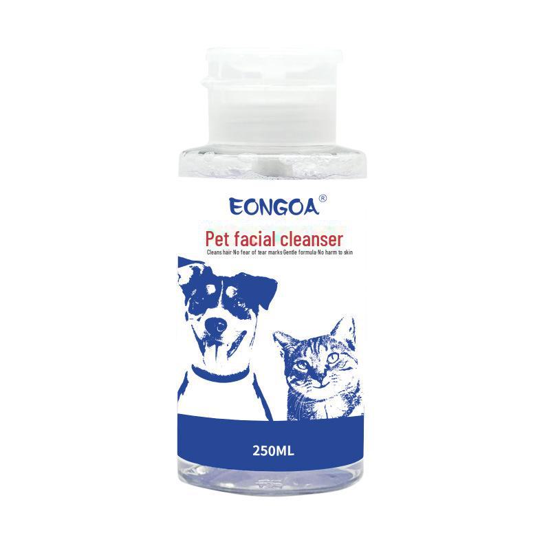 EONGOA Pet Facial Cleansing Towels: Remove Tear Stains, Yellow Beard, Black Chin for Dogs & Cats.