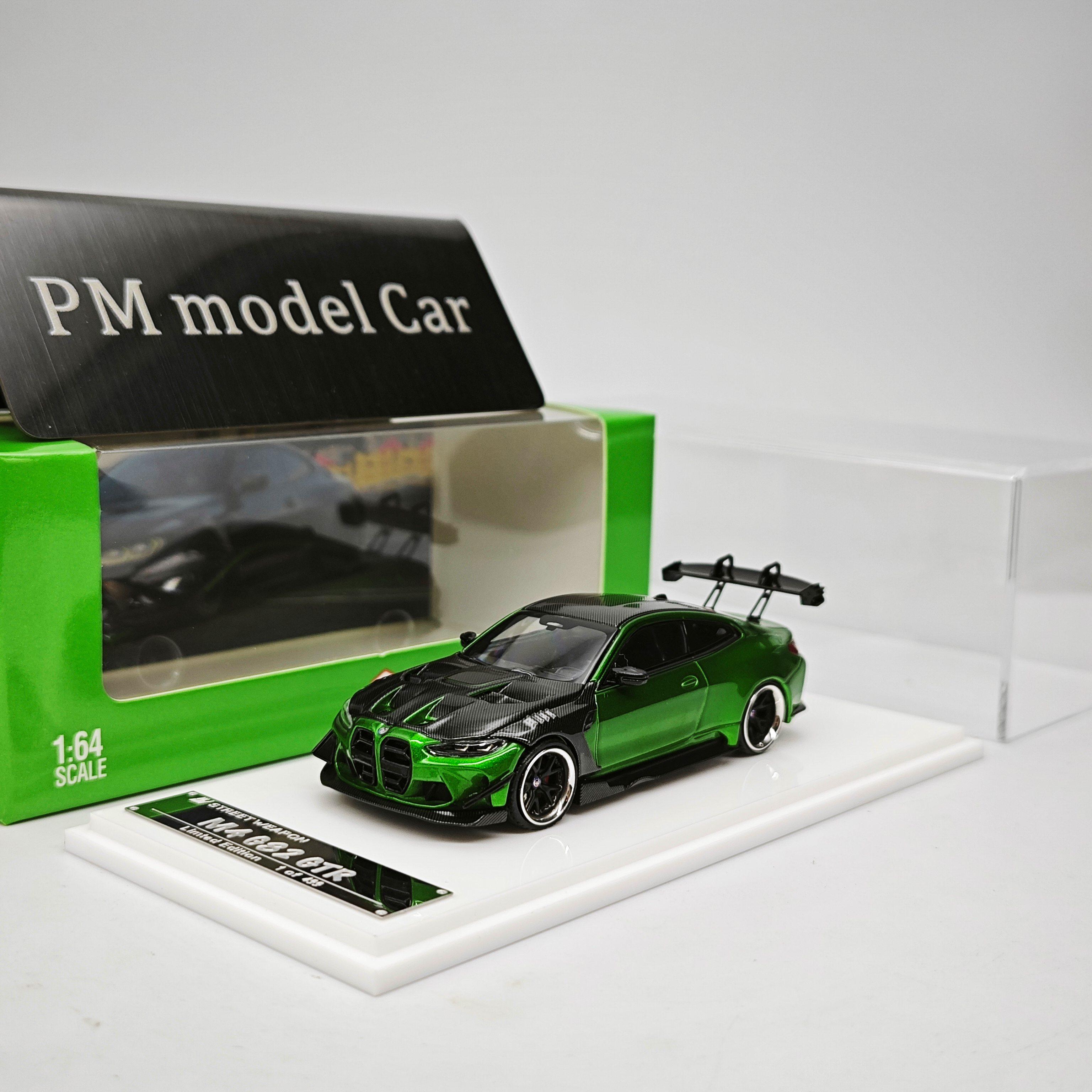 

SW 1:64 BMW G82 M4 Widebody Diecast Model Car Collectible Decor Gift зелений