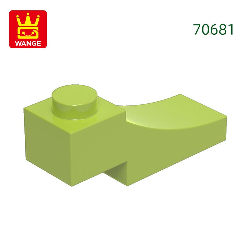 Non-Toxic 145Pcs/Lot 70681 Curved Arch Plates 3X1 Building Block Moc Color Accessories Compatible With Brick Diy Children'S Toy