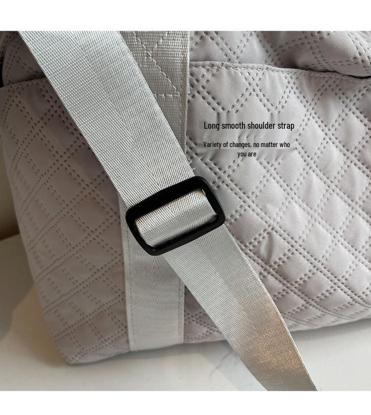 Large Capacity Travel & Gym Bag with Dry/Wet Separation - Shoulder Crossbody and Handheld