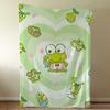 Blanket Throw Super Cartoon Cosy SRO K-Kero Plush Living K-KeroppiS Room Sofa Cute Couch Childish Birthday Gifts