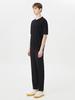 AND Z Men'S Machine Washable Round Neck Short Sleeve Knit_Ble2Er1501Bk