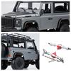 Aluminum Alloy Complete Front Rear Axle For 1/12 MN D90 RC Car Part RC Car Accessories Replacement Parts RC Upgrade Part