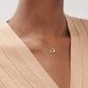 TIFFANY & CO. Elsa Peretti Diamond Setting 18K Gold Necklaces Women's Gold 68119227