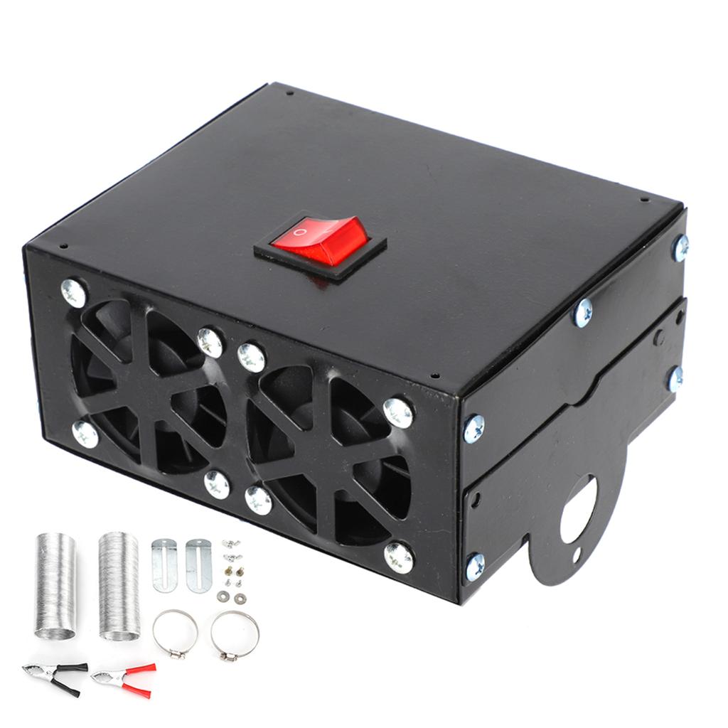 12V/24V Car Heater Warmer Defroster Portable Demister Mute Fan Fast Heating 600W Car Warmer Truck Fan Heating Truck Demister