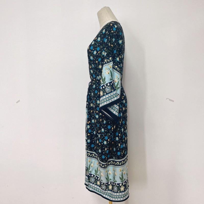 3-Color Cotton Blend Kimono-Style Cover-Up Beach Wrap Women Sun Protection Swimwear
