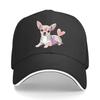Colorful Chihuahua Heart Tail Wall Art Hip Hop Hat Fashion Outdoor Sports Sandwich Baseball Cap