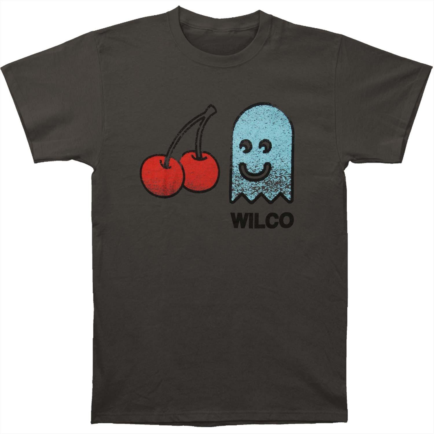 

Men s Wilco Cherry Ghost Slim Fit T-shirt Charcoal 3XL