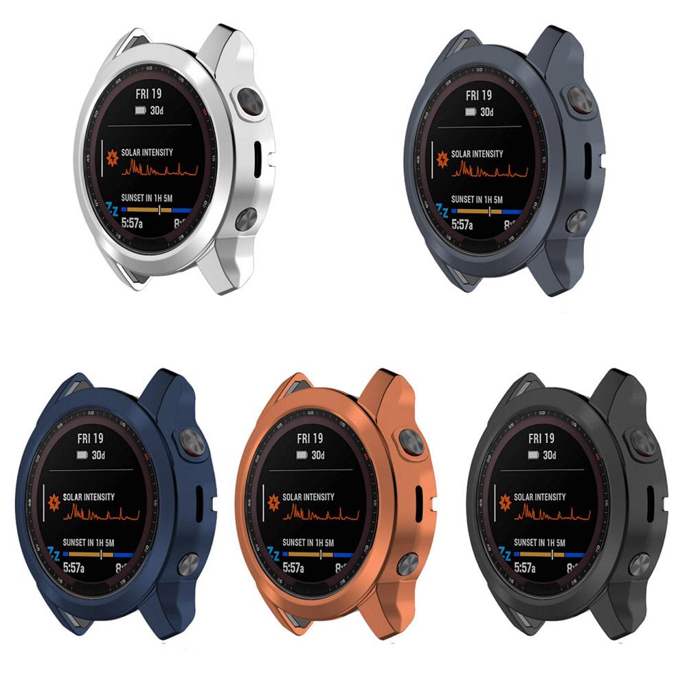 Subtel Custodia Protettiva TPU Trasparente Per Garmin Fenix 5S Plus - Paraurti Antiurto Per Smartwatch