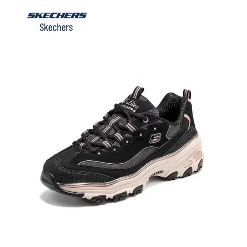 Skechers Women s Chunky Platform Sneakers 5.5 естественный