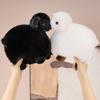 22/30cm Chubby Little Lamb Plush Doll Soft Stuffed Animal Toy Round Lamb Doll Home Decor Gift For Child