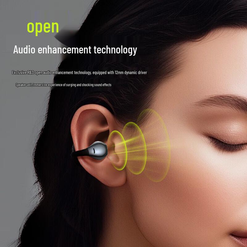 Lanston TS20 Open-Ear Clip Bluetooth Headphones