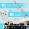 2 Pieces Kitchen Stove Space Filler For Range Counter Sealing And Cleaning