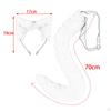 Faux Fur Ears and Tail Set Animals Gift Ear Hair Hoop Headband Cosplay