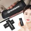 BQZTMO1 Car Pull Gloves Roof Armrest Handle Protect For Nismo GTR Tiida Sylphy Teana X Trail Qashqai J10 J11 Wheel Center Caps