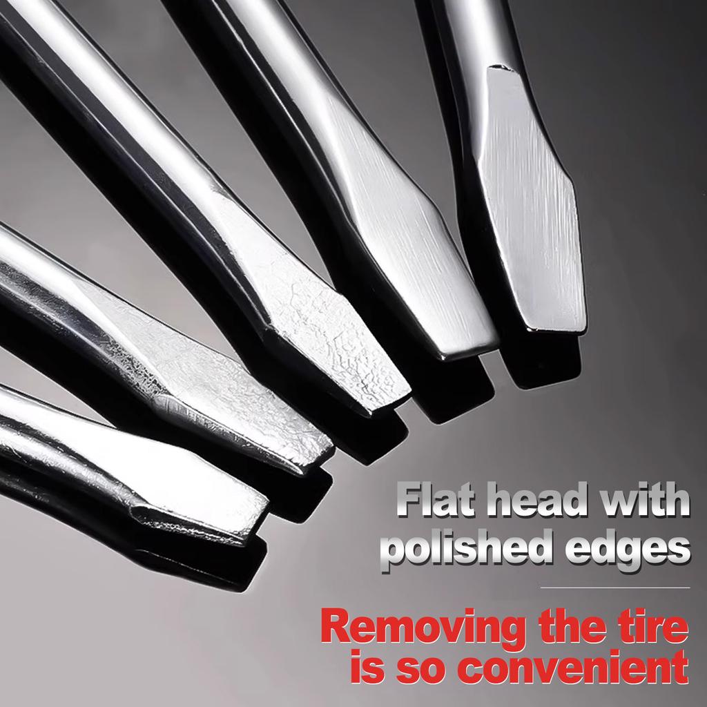 Car Spare Tire Lug Wrench - L type Hexagonal Head 17/19/21mm Slotted End Socket Repair Tool, Standard Tire Wrench