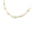 Les Trésors De Lily [M8861] - Ivory 'Sissi' Gold Plated Necklace (6 Mm)