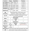 ANENG DM950 High-precision Multimeter AC/DC Ammeter Voltage Resistance Meter LCD Screen Ohmmeter Capacitance Transistor Test