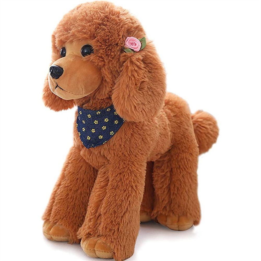Pillow Realistic Plush Doll for Toddler Stuffed Animals Dog Plush Plush Dog Toy Plush Poodle