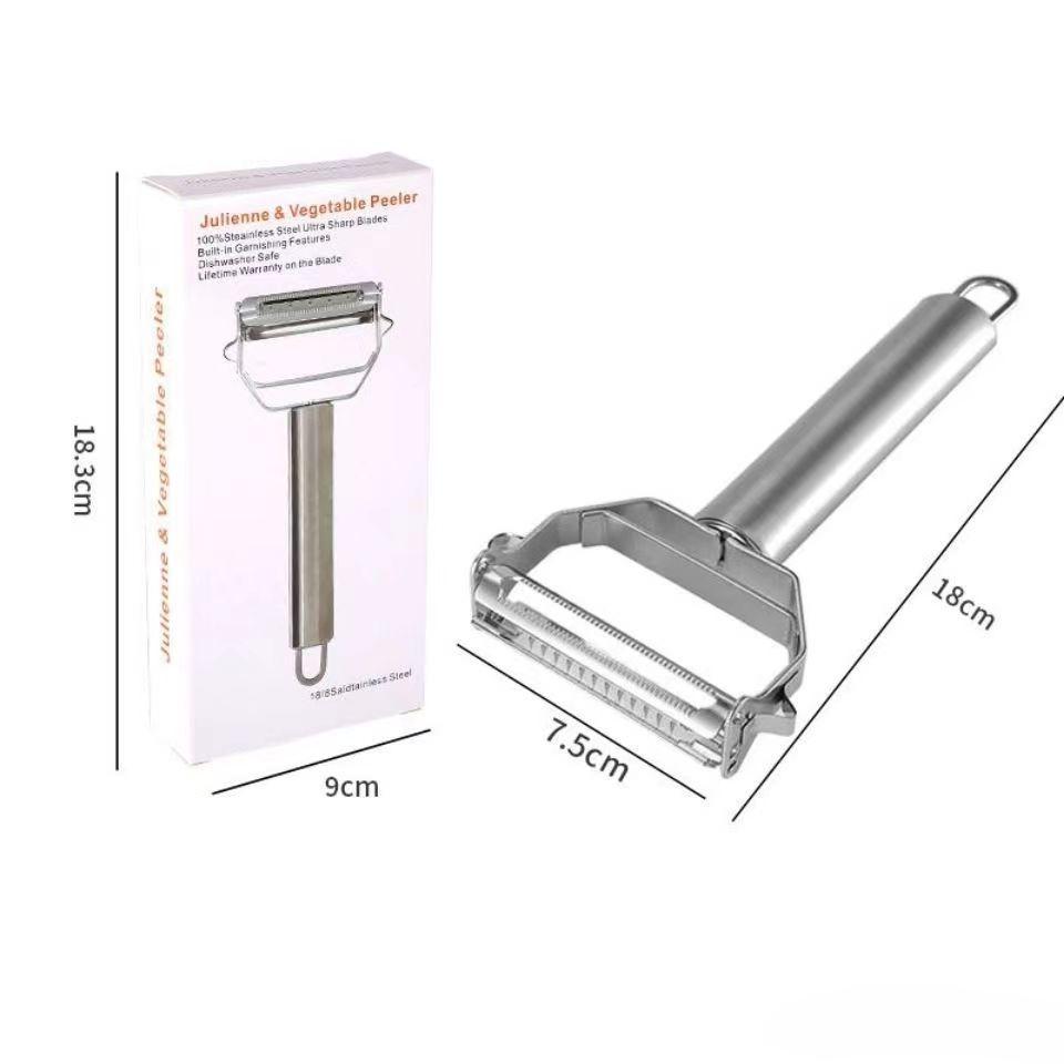 Peeler Fruit Peeler Multi-Functional Beam Knife Potato Household Kitchen Stainless Steel Artifact Vegetable Shredder