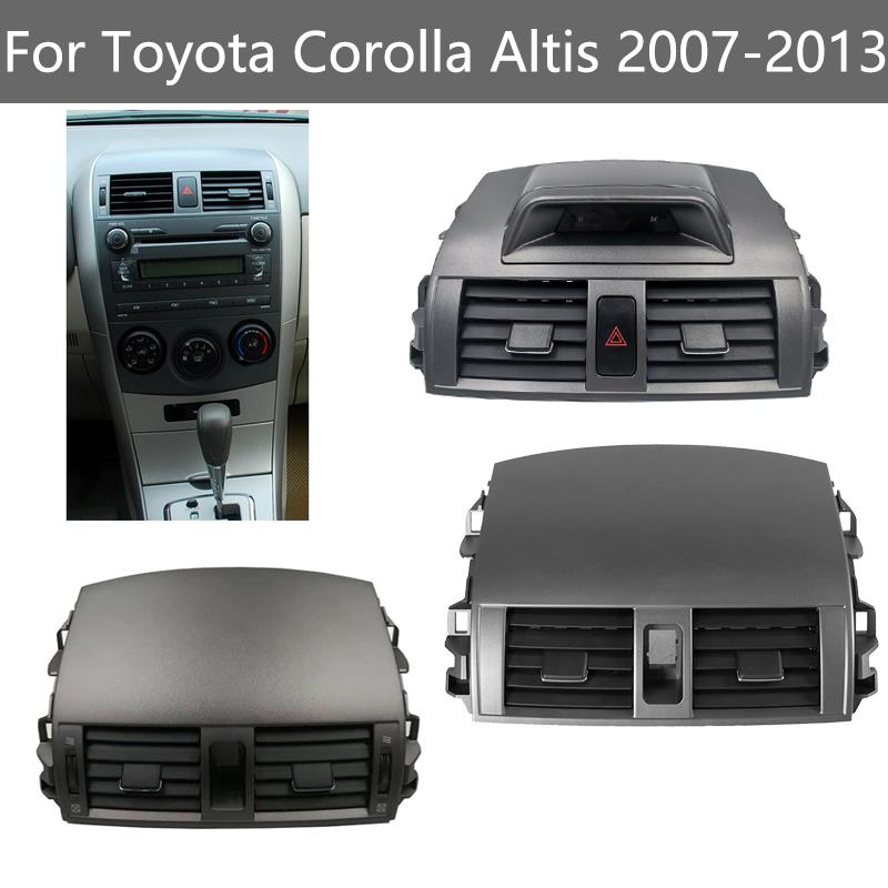 

Ruili50 1 авто кондиционер переменного тока вентиляционная панель для Toyota Corolla Altis 2007-2013 установочная рамка для приборной панели автомобиля