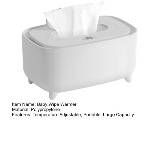 Large Capacity Baby Wipe Warmer 16 Adjustable Heating Modes Portable Home Travel Fast Heating